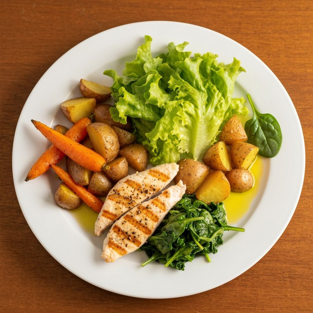 Ausgewogene Mahlzeiten