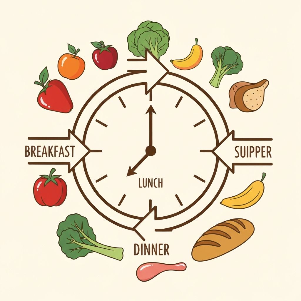Regelmäßige Essenszeiten