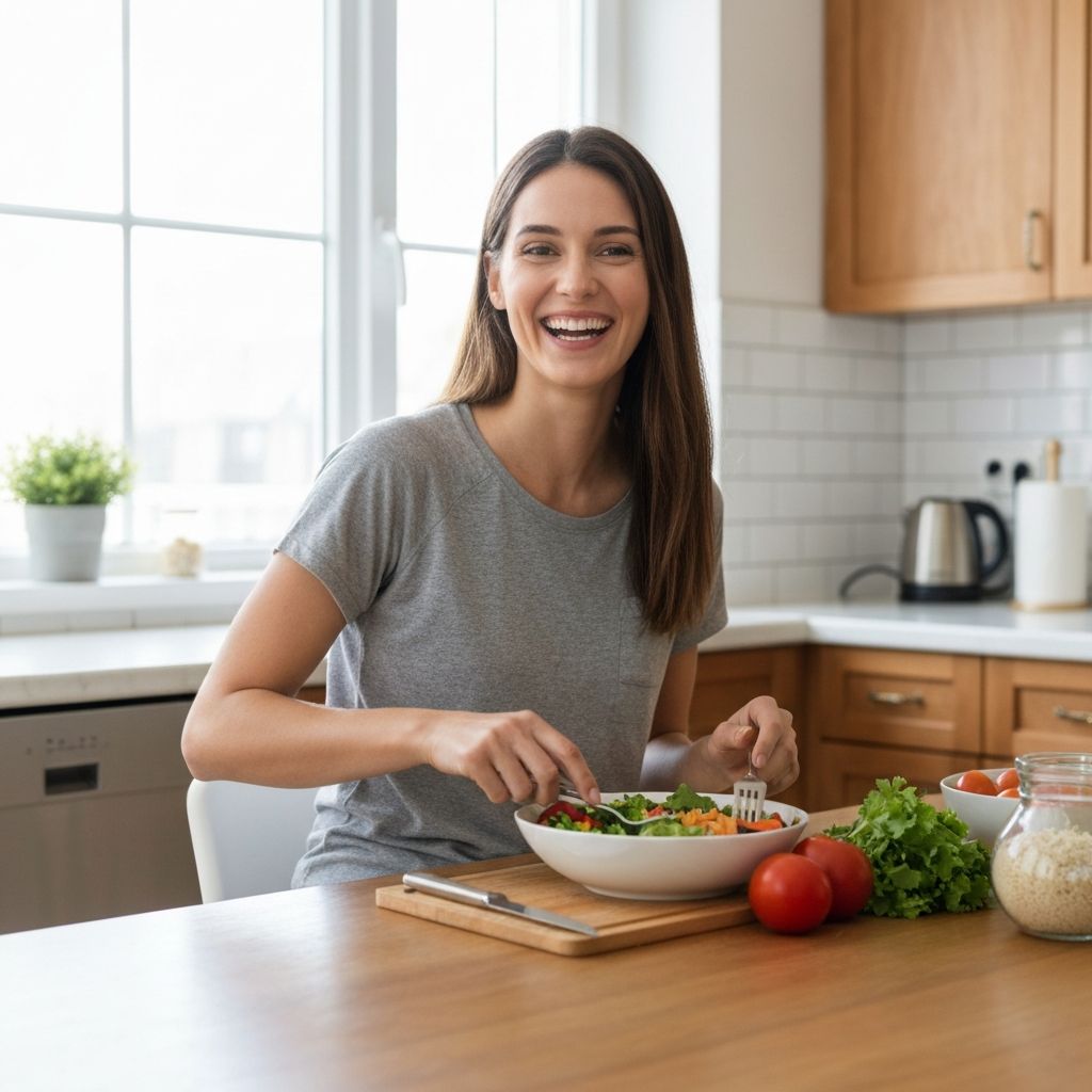 Personen die ihre Essgewohnheiten verbessern möchten